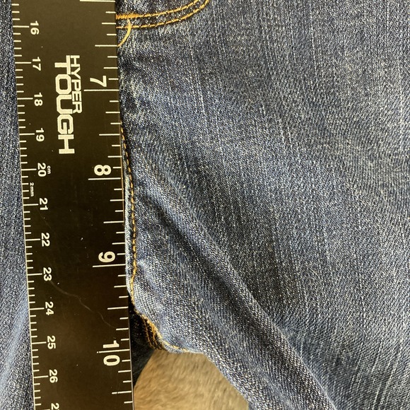 Jones New York Jeans Women's 4 Blue Denim Stretch‎ Straight Leg Dark Wash - Picture 11 of 16